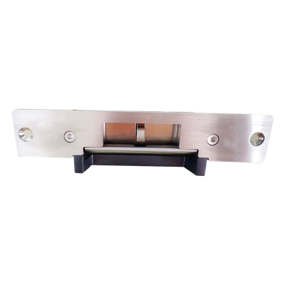 ACCESSPRO - Contrachapa Eléctrica / Fuerza de Sujeción 500 kg / 12 VCC / Sensor de Puerta NO/NC/COM / Modo Falla Seleccionable / -10 a 55°C / Uso Interior