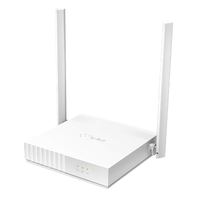 TP-LINK - Router Inalámbrico / Wi-Fi N 300 Mbps / 2.4 GHz / 2 Antenas 5 dBi / 3 Puertos 10/100 Mbps / IPv6 / Firewall SPI