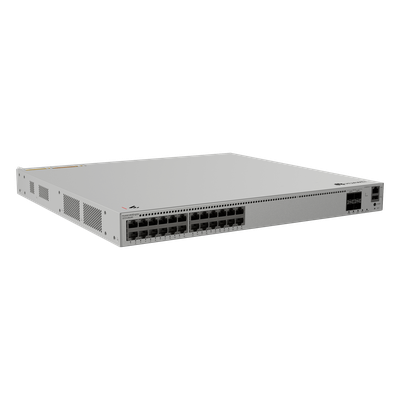 HUAWEI - Switch Administrable Capa 3 / 24 Puertos Gigabit PoE++ / 4 Puertos SFP+ 10 Gbps / PoE Budget 2,268 W / iStack / Gestión en Nube Gratuita