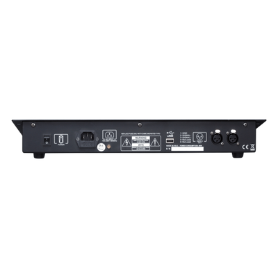 EPCOM PROAUDIO - Controlador DMX / 256 Canales / 16 Fixtures / 135 Figuras Vectoriales / 80 Playbacks / 2 Puertos DMX Aislados / Rack 19"