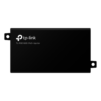 TP-LINK - Inyector PoE+ / 30W / Gigabit 802.3af/at / 2 Puertos 10/100/1000 Mbps / Alcance 100 m (328 ft) / Plug and Play
