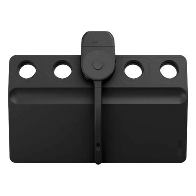 JABRA - Organizador de Brazo de Micrófono / Kit de 2 Piezas / Polímero Reforzado / Color Negro Mate / Compatible con Jabra Perform 75