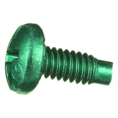 PANDUIT - Tornillo de Unión a Tierra para Rack / #12-24 / 1/2 Pulgada / Cabeza Combinada PH3/Ranura / Acero Galvanizado / RoHS / Bolsa 100 Piezas