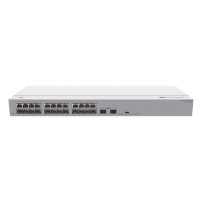 HUAWEI - Switch No Administrable / 24 Puertos Gigabit / 2 Puertos SFP Uplink / 52 Gbps / 1U Rack