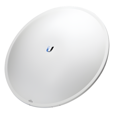 UBIQUITI - Radio Puente PtP / 5 GHz / 450 Mbps / Antena 27 dBi / PoE Gigabit 24V / Rango 1.71 x 1.71 x 1.01 ft