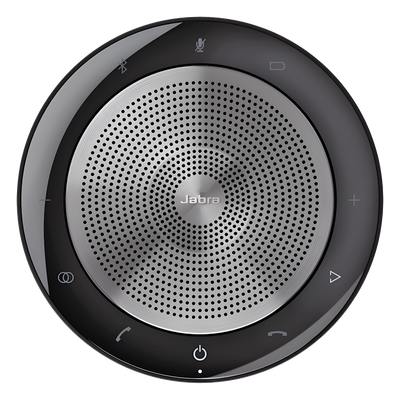 JABRA - Altavoz de Conferencia IP / Audio Dúplex Completo / Micrófono Omnidireccional 360° / Bluetooth 4.2 / Alcance 30 m (98.4 ft) / Certificado Microsoft Teams
