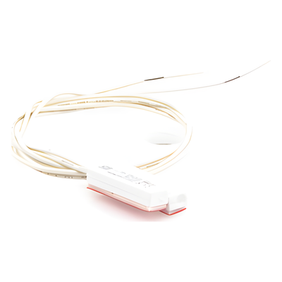 SFIRE - Contacto Magnético Cableado / NC / Gap 13 mm / Cable 45 cm / 12 VCC / 0.5 A / Dimensiones 25 x 6.6 x 4.6 mm