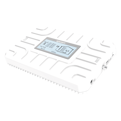 EPCOM - Kit PLUS de Amplificador de Señal Celular 5G / Penta Banda / Soporta 2G, 3G, 4G y 5G / Compatible con TELCEL, AT&T, MOVISTAR y OMV / Cobertura hasta 250 m2 / Incluye Antenas, Jumpers coaxiales y mástil.