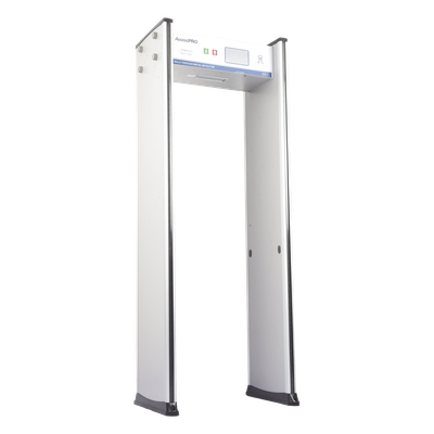 ACCESSPRO - Detector de Metales de 33 zonas/ Uso en Interior/Programación por Touch Screen / Contador de Personas
