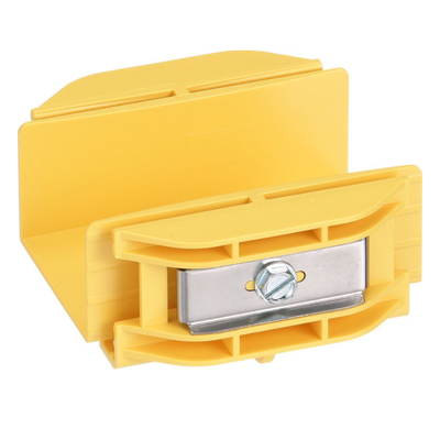PANDUIT - Acoplador para Canaleta / 2 x 2 pulgadas (50.8 x 50.8 mm) / Sin Herramientas / ABS Resistente / 41.6 mm de Altura / Color Amarillo