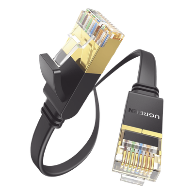UGREEN - Cable Ethernet Plano Cat7 U/FTP / 10 Gigabit / 600MHz / 3 Metros (9.84 Pies)