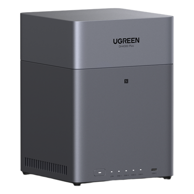 UGREEN - NAS 4 Bahías / Procesador RK3588C / 8 GB RAM / 2.5GbE / HDMI 4K / USB 3.2 Type-C / RAID 0/1/5/6/10