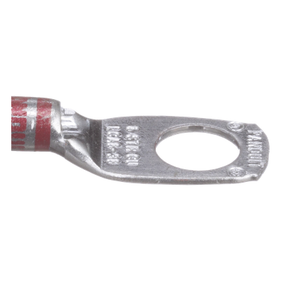 PANDUIT - Zapata de Compresión / Calibre 8 AWG / Barreno 3/8 in (9.5 mm) / Tambor Estándar con Mirilla / 1 Pieza