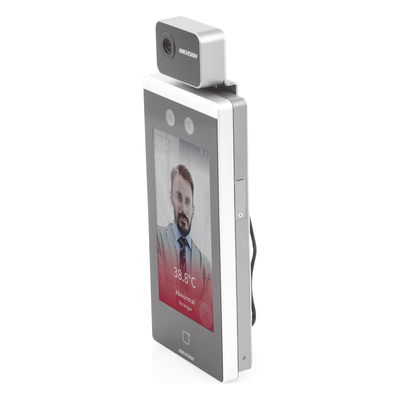 HIKVISION - Biométrico Min Moe para Acceso y Asistencia con Reconocimiento Facial  / Monitoreo y reportes en Excel por Software / Termografía Industrial / Acceso + Tiempo y Asistencia (reloj checador)