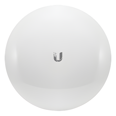 UBIQUITI - NanoBeam airMAX M5 CPE, hasta 150 Mbps, 5 GHz (5150 - 5875 MHz) con antena integrada de 16 dBi