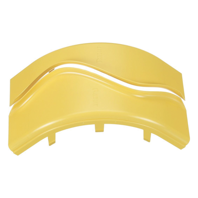 PANDUIT - Tapa de Bajada Vertical Exterior de 90° / Radio de Curvatura 50.8 mm / Canaleta 6x4 FiberRunner™ / Material PC/ABS Resistente a UV / Altura 220.2 mm (0.72 ft)