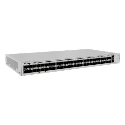 HUAWEI - Switch Core/Distribución Capa 3 / 48 puertos SFP 1 Gbps + 4 puertos SFP+ 10 Gbps / iStack / 176 Gbps switching / Gestión cloud gratuita / Sin licencias