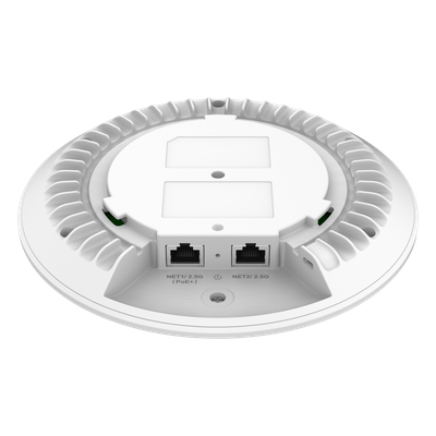 GRANDSTREAM - Punto de Acceso Wi-Fi 7 / 3.6 Gbps Inalámbrico / 5 Gbps Cableado / MIMO 2x2:2 / 256 Clientes Simultáneos / Cobertura 175 m (574.1 ft) / PoE+ / BLE 5.3