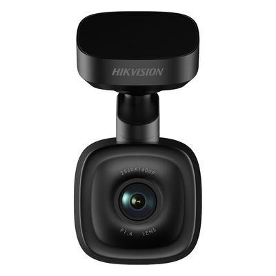 HIKVISION - Cámara Dash Cam para Vehículos / 4 Megapixel 1600p / Gran Angular 130° / Wi-Fi / GPS / G-Sensor / Micro SD 128 GB