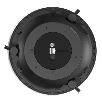 HIKVISION - Altavoz IP de Techo / 10 Watts / 98 dB SPL / Bluetooth / PoE++ / Woofer 6.5" / Tweeter 1" / Entrada de Alarma / Hasta 3 Bocinas Auxiliares