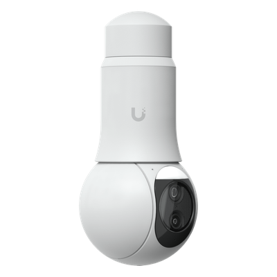 UBIQUITI - Cámara PTZ IP / 4K Dual Lente / Zoom Híbrido 10x / IR 30 m (98.4 ft) / Audio Bidireccional / IP66 / IK04