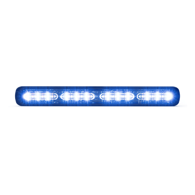 ECCO - Luz LED de Advertencia / Perfil Ultra Delgado / Quad-Color 48 LED / 11 Pulgadas / IP67/IP69K / Traffic Advisor / Sincronización Múltiple Unidades
