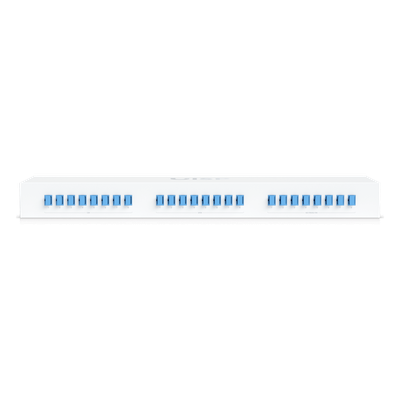 UBIQUITI - Multiplexor WDM / Coexistencia XGS/XG-PON y GPON / 8 Puertos SC/UPC / Rack 19' (1U) / Pérdida de Inserción 1 dB / Aislamiento 25 dB