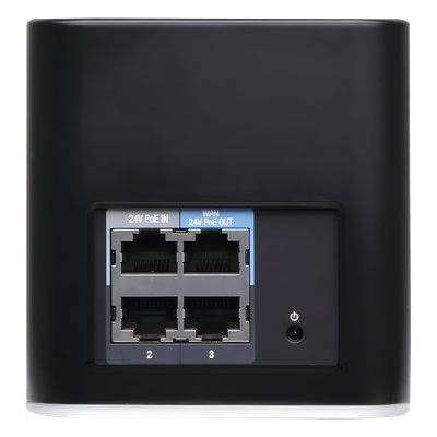 UBIQUITI - Access Point / Router Wi-Fi / Doble banda 2.4 y 5 GHz / 4 puertos Gigabit / PoE 24V salida / MIMO 2x2