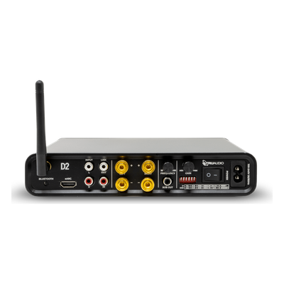 TRUAUDIO - Amplificador 2 Canales / 100 W Por Canal A 8 Ohmios / HDMI eARC / Bluetooth 5.3 / Puente 400 W / Salida Subwoofer
