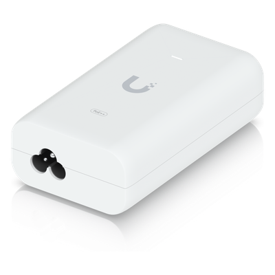 UBIQUITI - Inyector PoE++ / 48V DC @ 1.25A / Hasta 60W / Gigabit LAN / 4 Pares de Alimentación / LED de Estado
