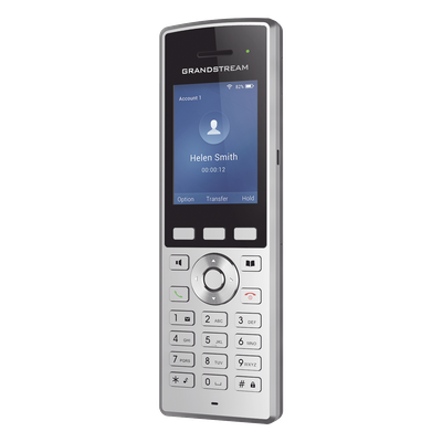GRANDSTREAM - Teléfono IP Portátil Wi-Fi / Dual Band 2.4/5 GHz / 2 Líneas SIP / Bluetooth / HD Voice / 8 Horas Conversación