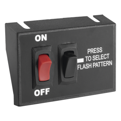 ECCO - Controlador de Encendido/Apagado / Selector de Patrón Momentáneo / 12 VCC / 15 A / 3.5 x 2.15 pulgadas (8.89 x 5.48 cm)