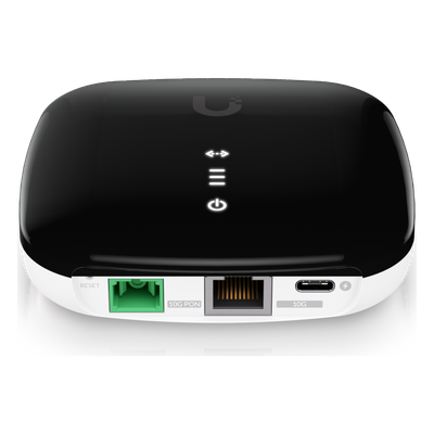 UBIQUITI - ONU XGS-PON / 10 Gbps Simétricos / Alcance 20 km / Puerto LAN 10G / SC/APC / Gestión UISP