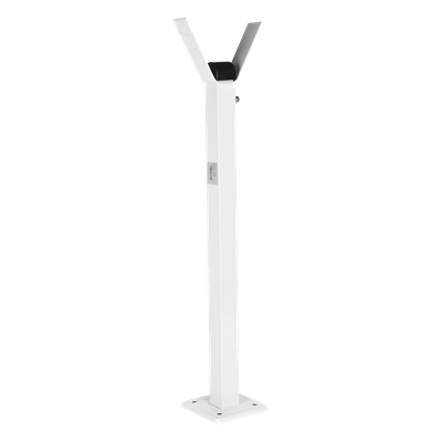 ACCESSPRO - Poste para brazos de barrera / Acero / Altura ajustable / 4 m / 13.1 ft / Compatible universal