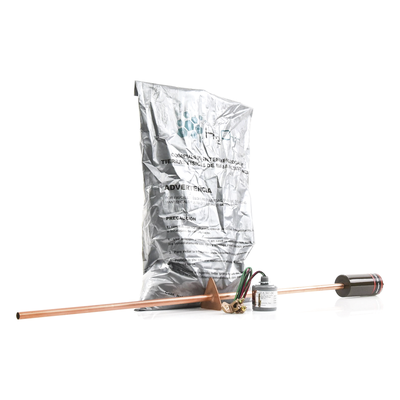 EPCOM - Kit de Protección a Tierra DC / Supresor de Picos 5 ns / Sistemas Fotovoltaicos Aislados / Varistor Óxido de Silicio / Instalación en Controlador o Térmica