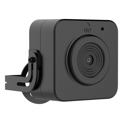 HIKVISION - Cámara Pinhole IP / 4 Megapixel / AcuSense IA / WDR 120 dB / Lente 2.8 mm o 4 mm / Micrófono Integrado / 12 VDC