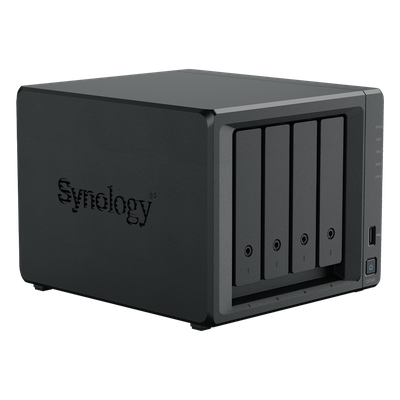 SYNOLOGY - Dispositivo de Protección de Datos / 14.5 TB Capacidad de Respaldo / RAID 5 con 4 HDD de 8 TB / RAID 1 con 2 SSD de 400 GB / Puerto 10 GbE / Inmutabilidad Anti-Ransomware