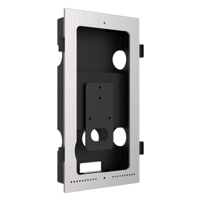 HIKVISION - Carcasa Gang Box / Montaje Parcial Empotrado / Acero SGCC + SUS316L / 248x129x35.9 mm (9.76x5.08x1.41 in) / 861.1 g (1.898 lb) / Serie DS-K1T673