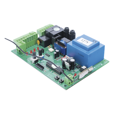 ACCESSPRO - Tarjeta de Control Electrónico / Motor Corredizo 1200 RPM / Pantalla LCD / Conectividad Inalámbrica / IP44 / 110-120 VCA