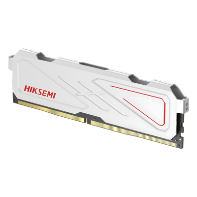 HIKSEMI BY HIKVISION - Memoria RAM DDR4 / 16 GB / 3200 MHz / CL19 / Intel XMP 2.0 / Disipador Armor Blanco / Perfil Bajo 31.25 mm