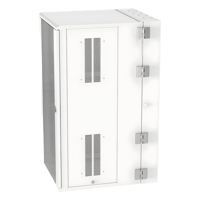 PANDUIT - Gabinete de Montaje en Pared / 26 UR / 19in / 762mm Profundidad / 2.5ft / Puerta con Ventana / 350lb Capacidad / Acero / Blanco