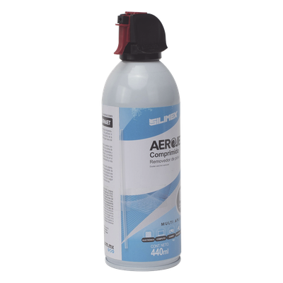 SILIMEX - Removedor de Polvo y Residuos / Aire Comprimido / 440 ml / Limpieza de Electrónicos / 15-20 cm Distancia Óptima / 0.49 ft-0.66 ft