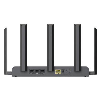 RUIJIE - Router Inalámbrico MESH / Wi-Fi 5 / MU-MIMO 2x2 / 1267 Mbps / 5 Antenas Externas / 4 Puertos Gigabit
