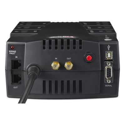 CYBERPOWER - UPS de 685 VA/390 W, Topología Línea Interactiva, Entrada 120 Vca NEMA 5-15P, Tipo Gabinete Compacto, Con 8 Tomas NEMA 5-15R