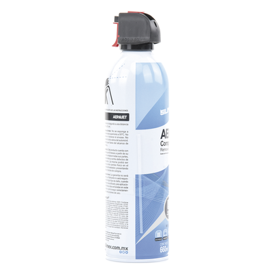 SILIMEX - Removedor de Polvo con Aire Comprimido / Aplicación 360° / Válvula Anti-Estallamiento / 660 ml / Uso en Cualquier Posición / Equipos Electrónicos y CCTV