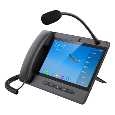 FANVIL - Teléfono IP Android / 20 Líneas SIP / Pantalla Táctil 10.1' / Wi-Fi Dual / Bluetooth / PoE / Puertos Gigabit / Video H.264
