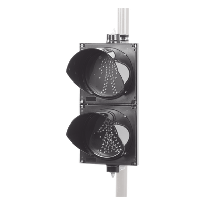 ACCESSPRO - Semáforo Peatonal LED / Diámetro 20 cm / Iluminación RGB / IP65 / 5000 cd/m² / 85-265 VAC