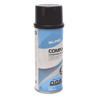 SILIMEX - Limpiador Dieléctrico en Aerosol / 454 ml / Desengrasante para Circuitos / Rápida Evaporación / Sin Residuos