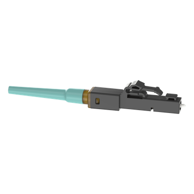 PANDUIT - Conector LC de Empalme por Fusión / Multimodo 50/125 µm / OM3/OM4/OM5 / Pérdida ≤0.3 dB / -40°C a 75°C / Aqua