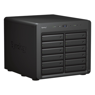 SYNOLOGY - Unidad de Expansión / 12 Bahías HDD/SSD SATA / Intercambio en Caliente / Puerto Mini-SAS HD / Diseño Escritorio